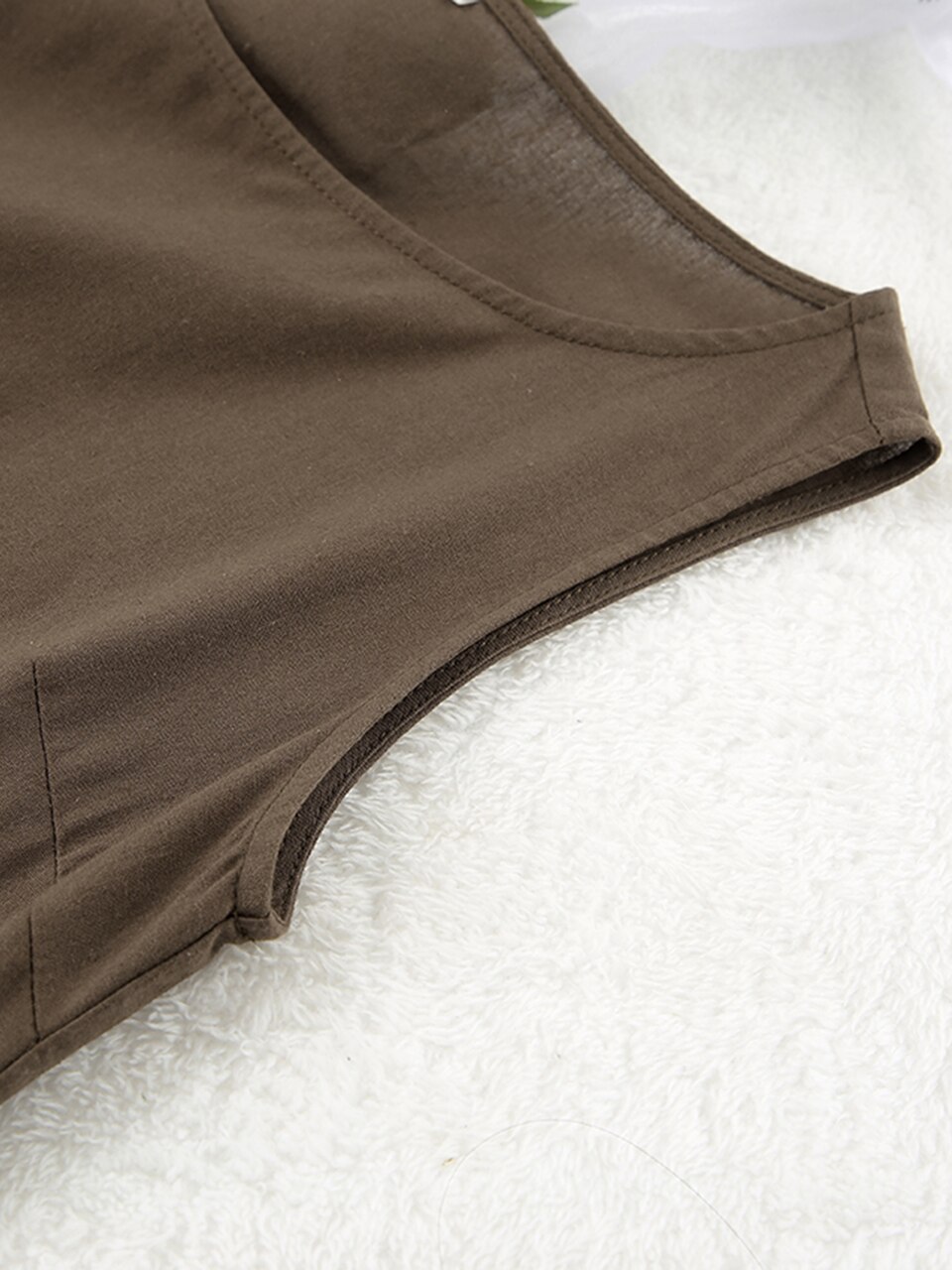 Linad Brown Night Dress Women Casual Sleeveless O Neck Sleepwear Female 2023 Summer Woman Dresses Cotton Pajamas Solid Homewear Linad Brown Night Dress Women Casual Sleeveless O Neck Sleepwear Female 2023 Summer Woman Dresses Cotton Pajamas Solid Homewear