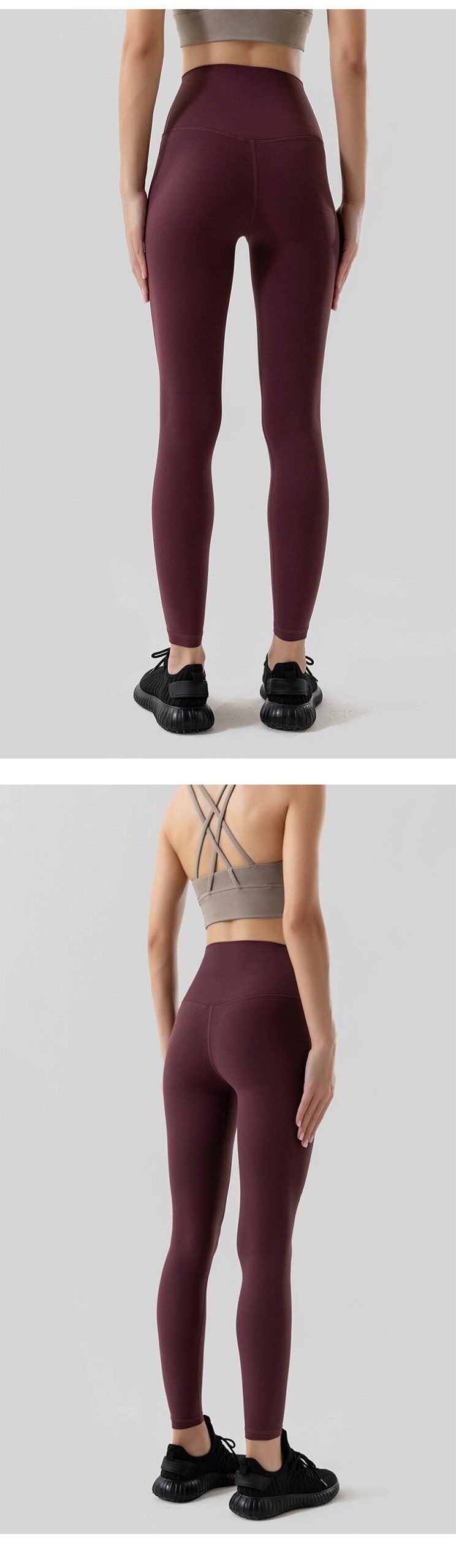 Stown Brown Yoga Leggings for Fitness Legging Sport Femme Pants with Pocket Female High Waist Leggins Push Up Gym Tights Women Stown Brown Yoga Leggings for Fitness Legging Sport Femme Pants with Pocket Female High Waist Leggins Push Up Gym Tights Women