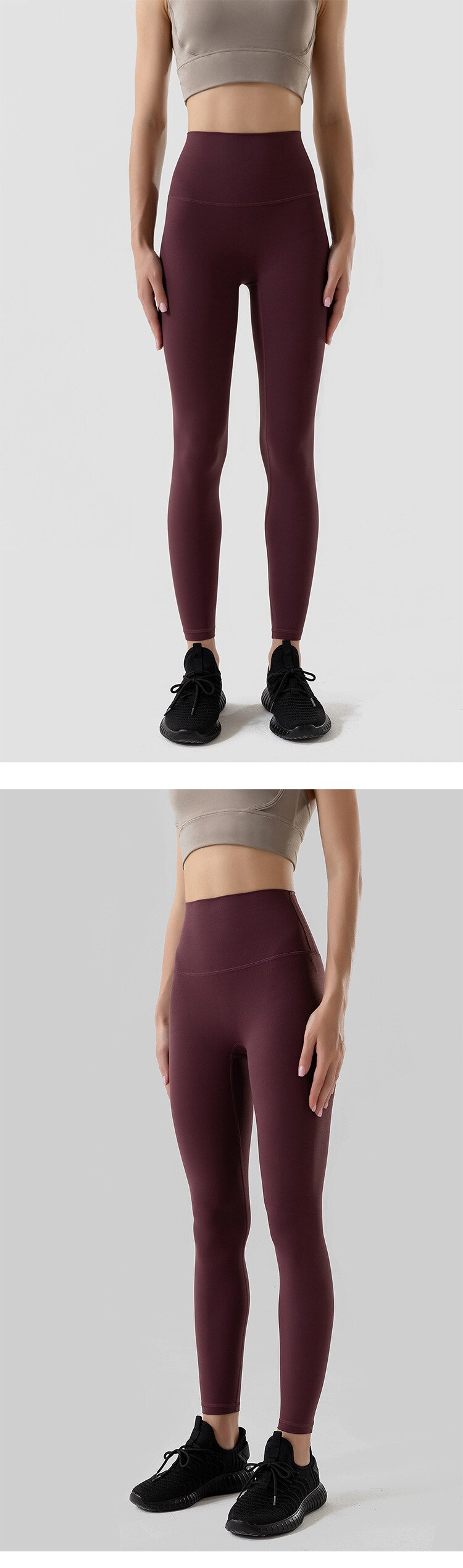 Stown Brown Yoga Leggings for Fitness Legging Sport Femme Pants with Pocket Female High Waist Leggins Push Up Gym Tights Women Stown Brown Yoga Leggings for Fitness Legging Sport Femme Pants with Pocket Female High Waist Leggins Push Up Gym Tights Women