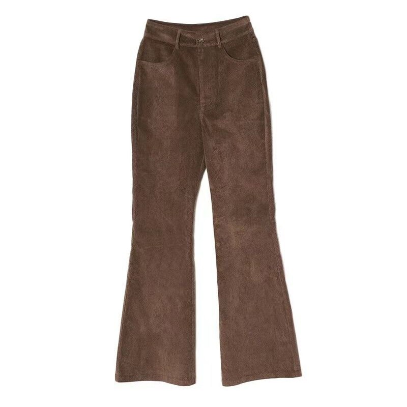 Vintage Slim Brown Flare Jeans Women Trend Long High Waist Bell Bottom Pants y2k Denim Trousers Solid Jazz Skinny Vaqueros Mujer Vintage Slim Brown Flare Jeans Women Trend Long High Waist Bell Bottom Pants y2k Denim Trousers Solid Jazz Skinny Vaqueros Mujer