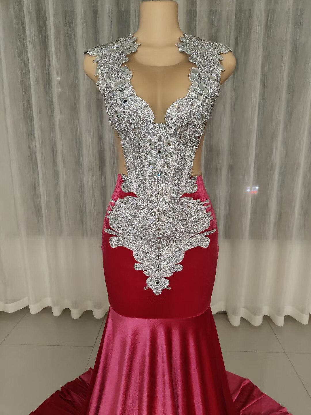 Women Brown Velvet Sexy See Through Shiny Diamonds Evening Dresses Women Elegant Dazzling Party Dress Prom Mermaid Dress Kongque Women Brown Velvet Sexy See Through Shiny Diamonds Evening Dresses Women Elegant Dazzling Party Dress Prom Mermaid Dress Kongque