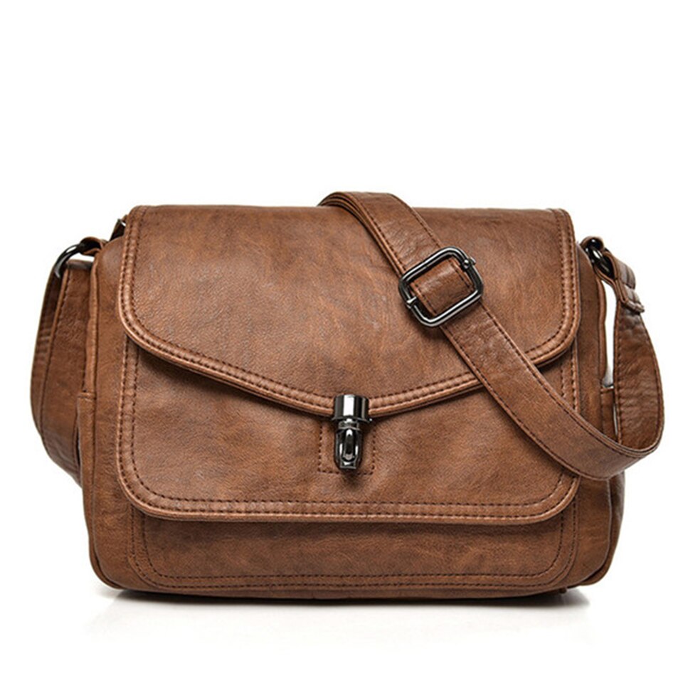 Luxury Designer Purses and Handbags Women Leather Shoulder Bags Many Pockets Casual Crossbody Bags for Women 2022 Sac A Main