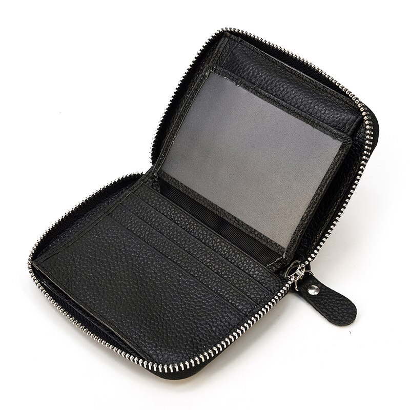 Top Qaulity 100% CowSkin Leather Coin Wallet Zip Men Women Girls Short Wallet Purse Zipper Brown Small Wallet Top Qaulity 100% CowSkin Leather Coin Wallet Zip Men Women Girls Short Wallet Purse Zipper Brown Small Wallet