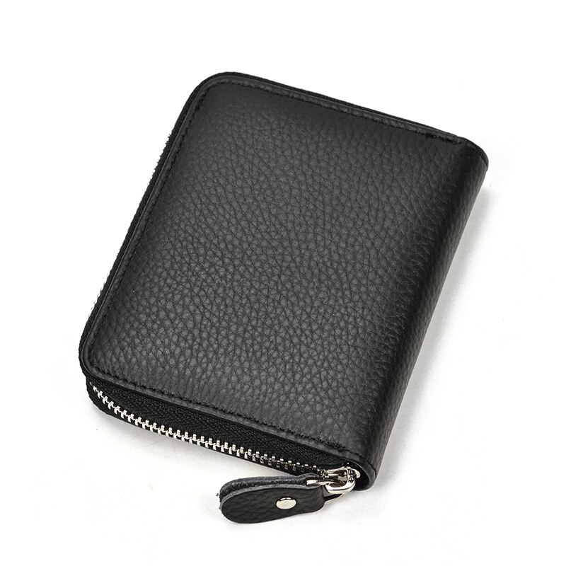 Top Qaulity 100% CowSkin Leather Coin Wallet Zip Men Women Girls Short Wallet Purse Zipper Brown Small Wallet Top Qaulity 100% CowSkin Leather Coin Wallet Zip Men Women Girls Short Wallet Purse Zipper Brown Small Wallet
