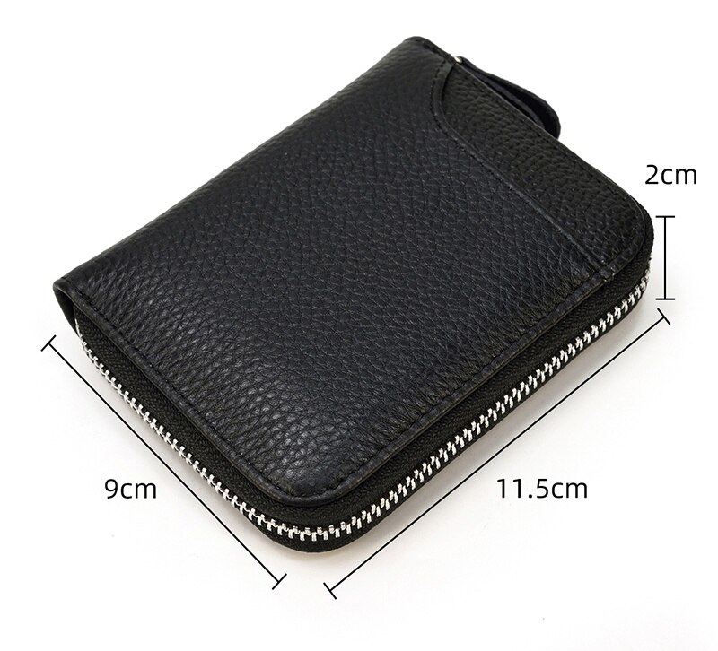 Top Qaulity 100% CowSkin Leather Coin Wallet Zip Men Women Girls Short Wallet Purse Zipper Brown Small Wallet Top Qaulity 100% CowSkin Leather Coin Wallet Zip Men Women Girls Short Wallet Purse Zipper Brown Small Wallet