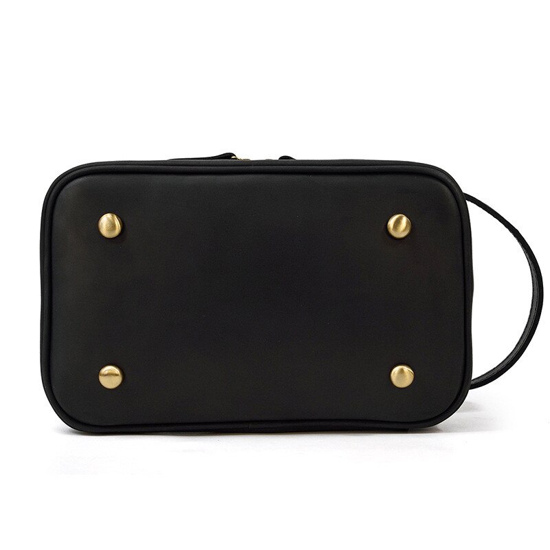 Retro Fashion High Quality Crazy Horse cowhide Men's Brown Clutch Outdoor Daily Ladies genuine Leather Cosmetic Bag Women Retro Fashion High Quality Crazy Horse cowhide Men's Brown Clutch Outdoor Daily Ladies genuine Leather Cosmetic Bag Women