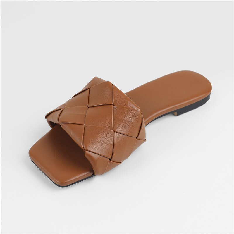 Onlymaker Women Open Toe Slip on Flat Sandals Mules Black Ballet Fashion Blue Brown Daily Elegant Sandals Onlymaker Women Open Toe Slip on Flat Sandals Mules Black Ballet Fashion Blue Brown Daily Elegant Sandals