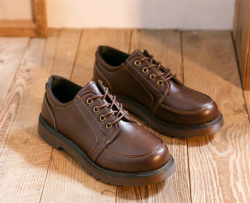 Black Brown Vintage Flats Shoes Women Comfortable Leather Platform shoes Oxfords Loafers Casual Boat Shoes students shoes Black Brown Vintage Flats Shoes Women Comfortable Leather Platform shoes Oxfords Loafers Casual Boat Shoes students shoes