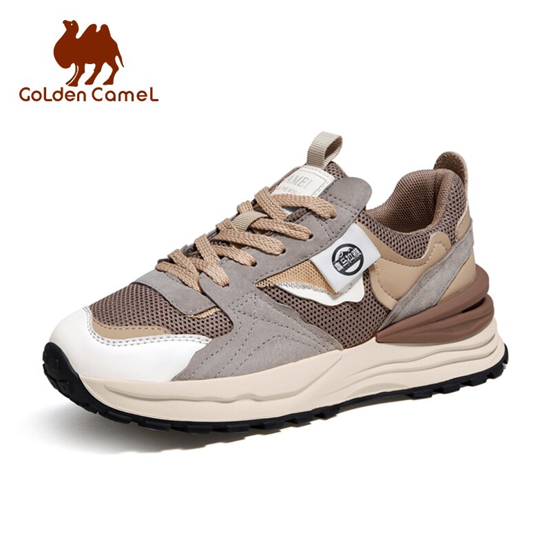 GOLDEN CAMEL Women's Sports Running Shoes Cushion Retro Sneakers Non-slip Comfortable Casual Ladies Shoes for Women 2023 Spring
